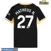 Manchester City Matheus Nunes #27 Auswärtstrikot Frauen 2026-27 Kurzarm
